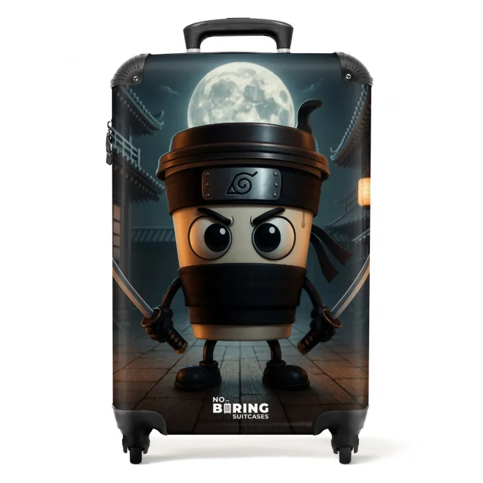 Capuchino Assassino NBS - Handbagage koffer - Kinderen Unisex middel -productfoto_recht