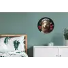 Schaap - Kokskleding - Neon - Quote Wandcirkel aluminium klein -slaapkamer