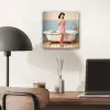 Badkamer - Vrouw - Roze aluminium wit klein -sfeer5