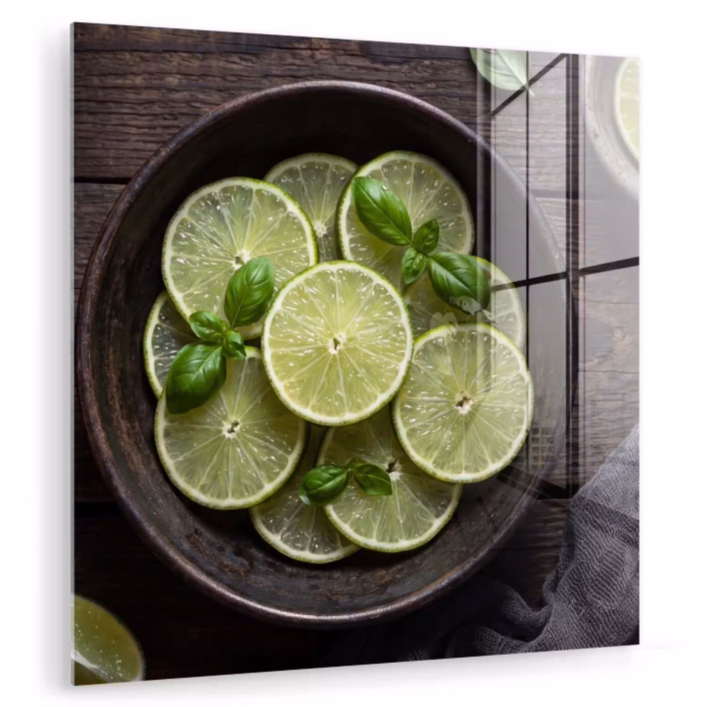 Fruit - Groen - Eten plexiglas 5mm klein -zzzproduct_nieuw