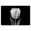 Tulp - Patroon - Blauw Placemat vinyl groot -zzsfeer1_Kitchenyeah-website