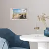 Raam - Zee - Kust - Natuur - Doorkijk - Strand - Waddenzee poster papier klein -sfeer3