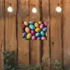 Kleurrijk - Paaseitjes - Spetters tuinposter los doek klein -sfeer1
