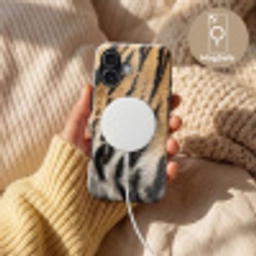 Tijgervacht - Klassiek - Zwart Toughcase MagSafe Apple iPhone 17 klein -USP_MagsafeV