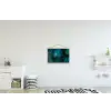 Bladeren - Tropisch - Jungle -  Natuur textielposter latten blank klein -kinderkamer