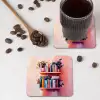 Planken - Boeken - Bladeren onderzetter kurk middel -sfeer2
