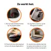 Auto - Skyline - Zon - Blauw Inductie beschermer vinyl 3mm klein -zzzzzzz-td-werking