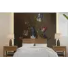 Bloemen in een Wan-Li vaas en schelpen - Schilderij van Balthasar van der Ast fotobehang vinyl groot -bed