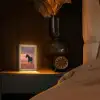 Paard - Wolken - Open veld Light Box met kabel (Tafellamp) klein -sfeer1