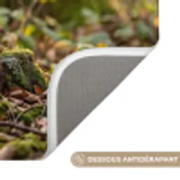 Houtsnip - Bos - Bladeren - Herfst - Gecamoufleerd Badmat klein -USP_AntislipFR