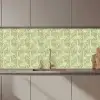 Palmwoud - Tropisch - Groen keuken achterwand 2 middel 871 zz_3dshopping