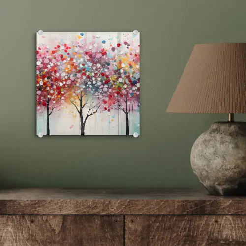Kunst - Bomen - Natuur - Acryl plexiglas 5mm klein -sfeer3