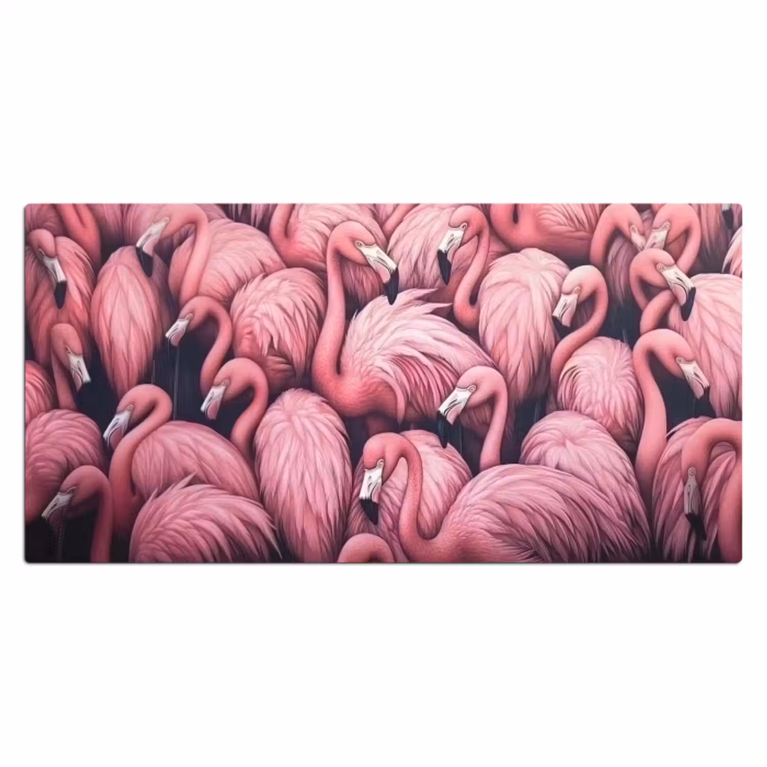 Bureau onderlegger - Flamingo - Roze - Dieren