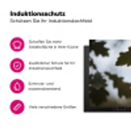 Eikel - Eikenblad - Bos - Herfst - Natuur Inductie beschermer vinyl 3mm klein -zzzzzzz-lf-ups