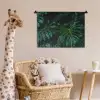 Monstera - Bladeren - Tropical Wandkleed katoen klein -wsfeer5_kind