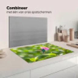 Kolibrie - Bloem - Natuur - Groen Inductie beschermer vinyl 3mm klein -wsfeer7_website