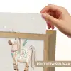 Bohemian - Paard - Beige Light Box met kabel (Kinderlampje) klein -USP_websiteprintNL