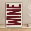 Wine - Red - Decoratie - Japandi canvas 2cm klein -sfeer1