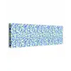 Mint - Blauw - Lijnen - Abstract canvas 2cm klein 828 -z3d
