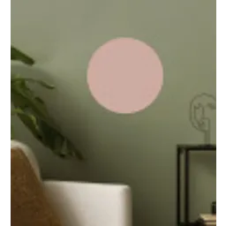 Roze - Palet - Oud - Effen - Oudroze Wandcirkel behangsticker klein 186 -sfeer2