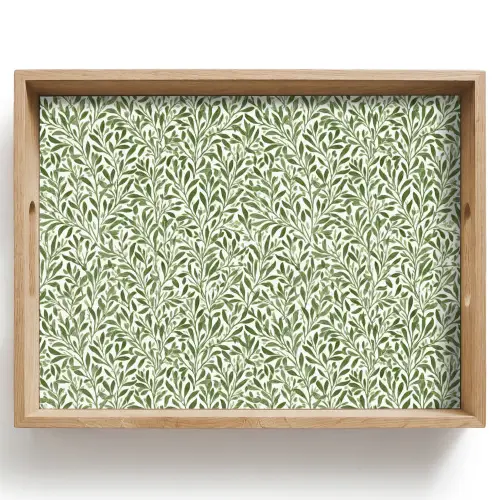 Botanisch - Takken - Groen Dienblad Rechthoek middel 911 -z3d_shopping