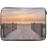Zonsondergang - Strand - Zand laptophoes neopreen klein -zkaufland3dotto