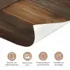 Koe - Doorkijk - Raam - Hout - Dieren deurposter klein -closeup_NL