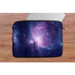 Ruimte - Sterren - Kleurrijk laptophoes neopreen klein -tafel