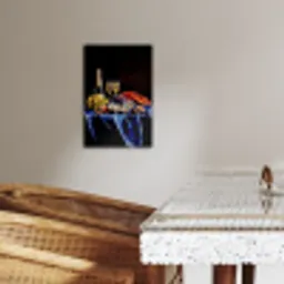 Champagne - Luxe - Oesters KitchenYeah - Keuken - Canvas klein -sfeer3