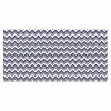Oceaan - Golven - Blauw - Wit Muismat XXL klein 681 -3d_leeg