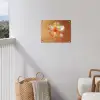 Glazen - Bloem - Oranje tuinposter los doek klein -sfeer8