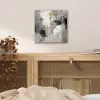 Kleurenpalet - Penseelstreken - Beige - Nevelig aluminium wit klein -sfeer3