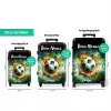 Voetbal on fire NBS - Handbagage koffer - Kinderen Unisex middel zzzzzzVergelijking_3DE