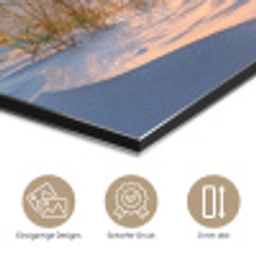 Strand - Zon - Duin - Gras - Zand - Horizon aluminium wit klein -closeup_DE