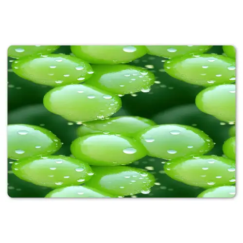 Druiven - Groen - Druppels Placemat vinyl groot 368 -zzsfeer1_Kitchenyeah-website