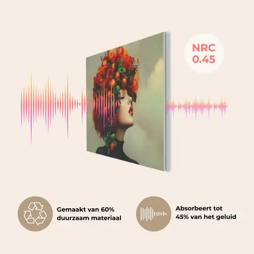 Vrouw - Appels - Rood - Bladeren PET vilt klein -USP_NL