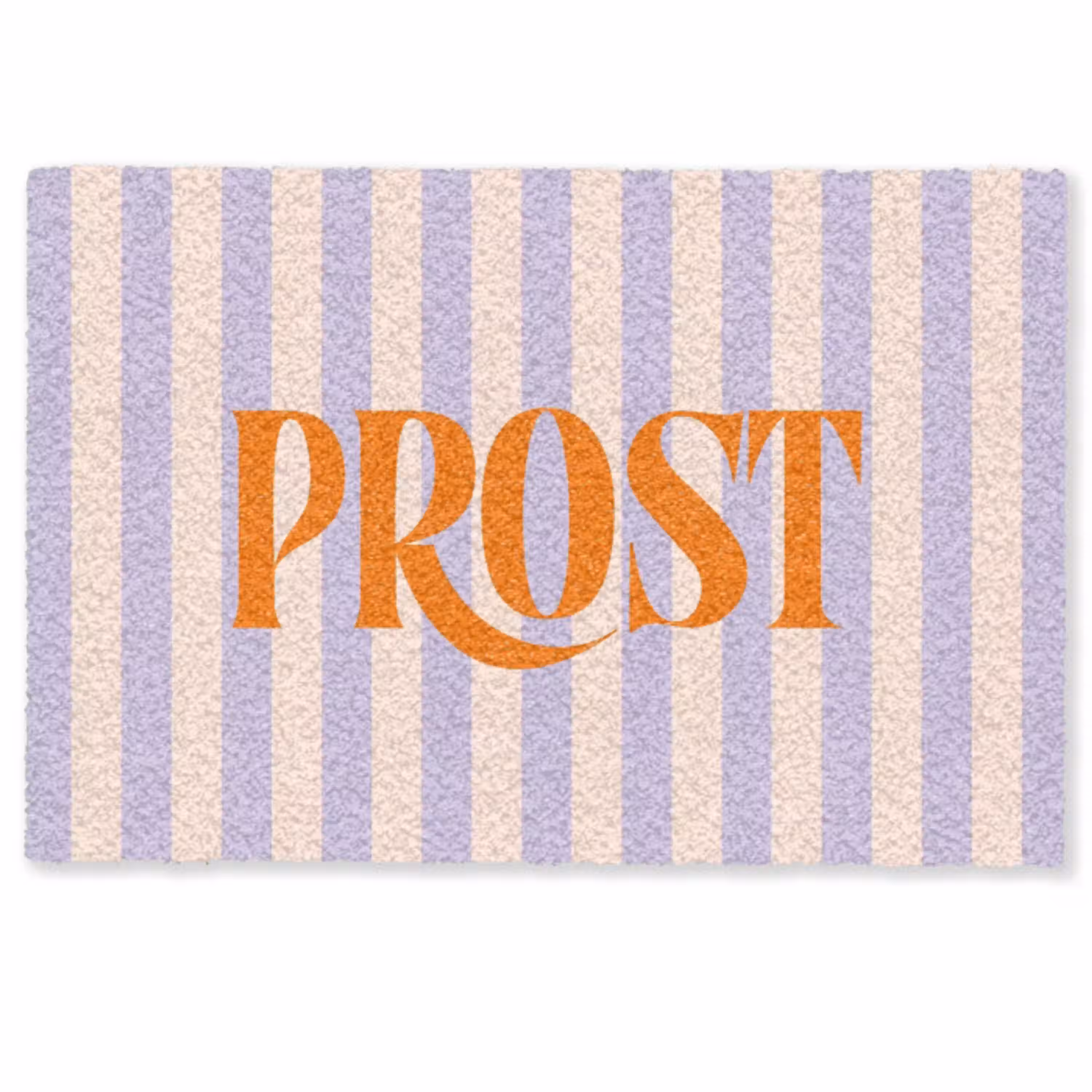 Lila - Oranje - Strepen - Prost Deurmat klein -zkaufland3d