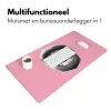 Mond - BLAH BLAH - Roze Muismat XXL klein -sfeer4