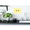 Kuiken - Vrolijk - Geel - Minimalistisch Muursticker klein -keuken
