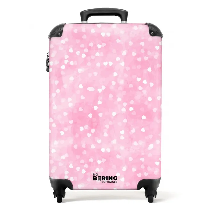 Hartenregen NBS - Handbagage koffer - Kinderen Unisex middel -productfoto_recht