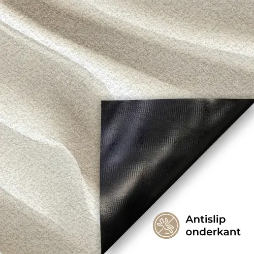 Diagonaal - Golven - Crème Deurmat klein 898 -antislip_NL