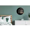 Sardines - Tekst - Vis - Blik Wandcirkel aluminium klein -slaapkamer