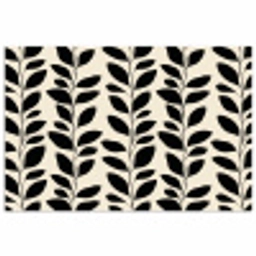 Botanisch - Dessin - Zwart - Beige poster papier klein 62 -3d