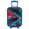 Raceauto - Baan - Neon - Verlichting Kinderkoffer - Blauw klein -zz3dotto