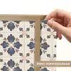 Bladvorm - Klassiek - Kleurrijk Light Box met batterij (Wandlamp) middel 907 -USP_websiteprintNL