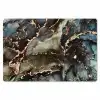 Marmer - Goud - Groen Placemat vinyl groot -zzsfeer1_Kitchenyeah-website