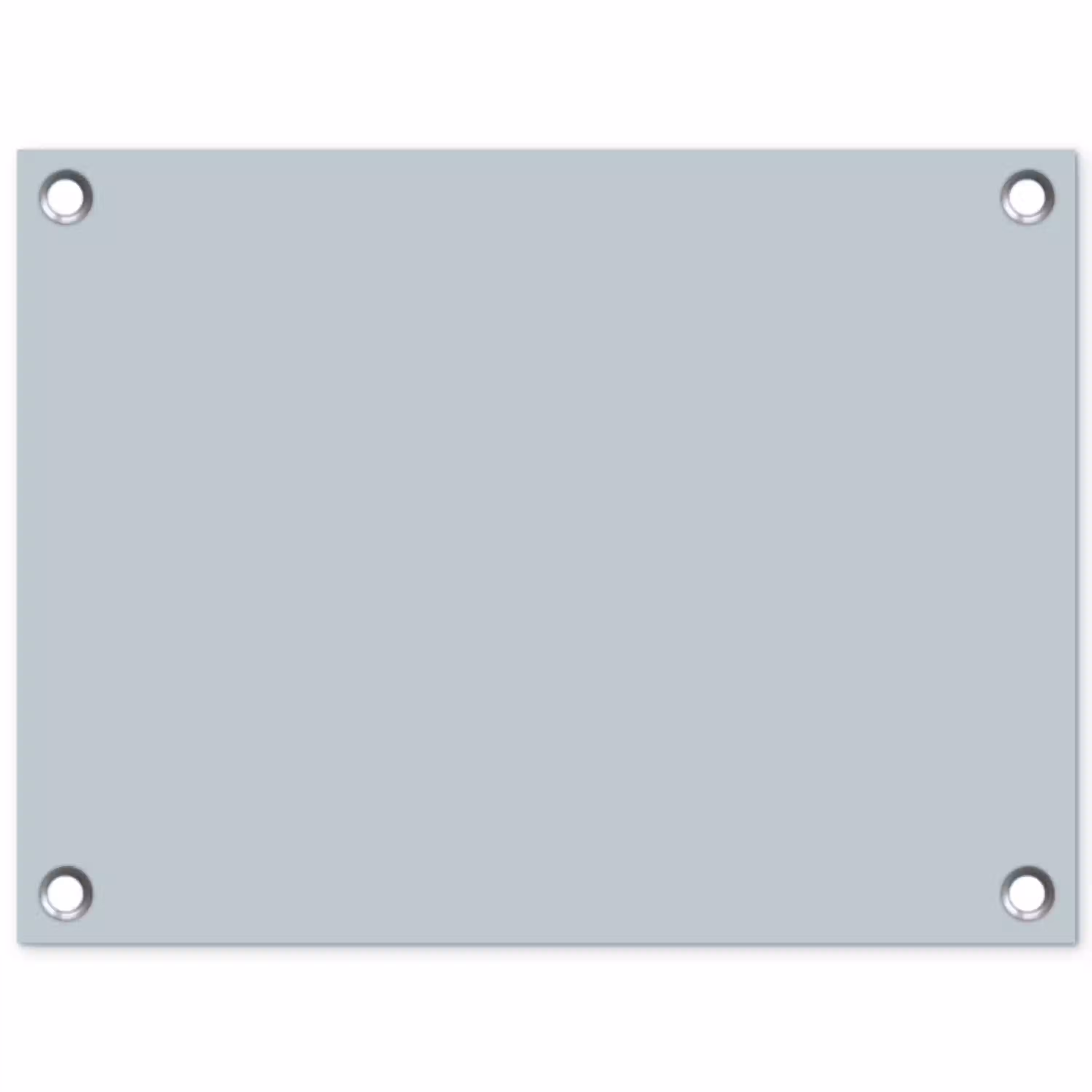 Blue - Bay - Blauw tuinposter los doek klein 239 -3d