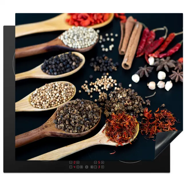 Specerijen Symfonie Inductie beschermer vinyl 3mm middel -3d