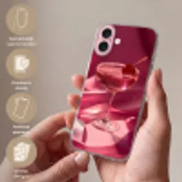 Cocktail - Pink - Luxe Apple iPhone 16 klein -sfeer3_NL