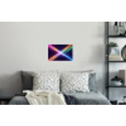 Kruisen - Lasterstralen - Neon Muursticker klein -slaapkamer